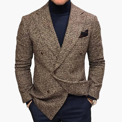 Men's double-breasted blazer – elegant business & casual look