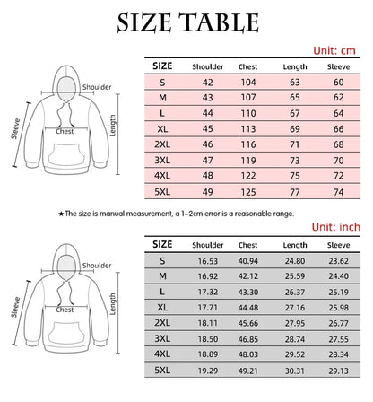 Hoodie mit Mechaniker-Thema und Grafikdruck, verschiedene Designs
