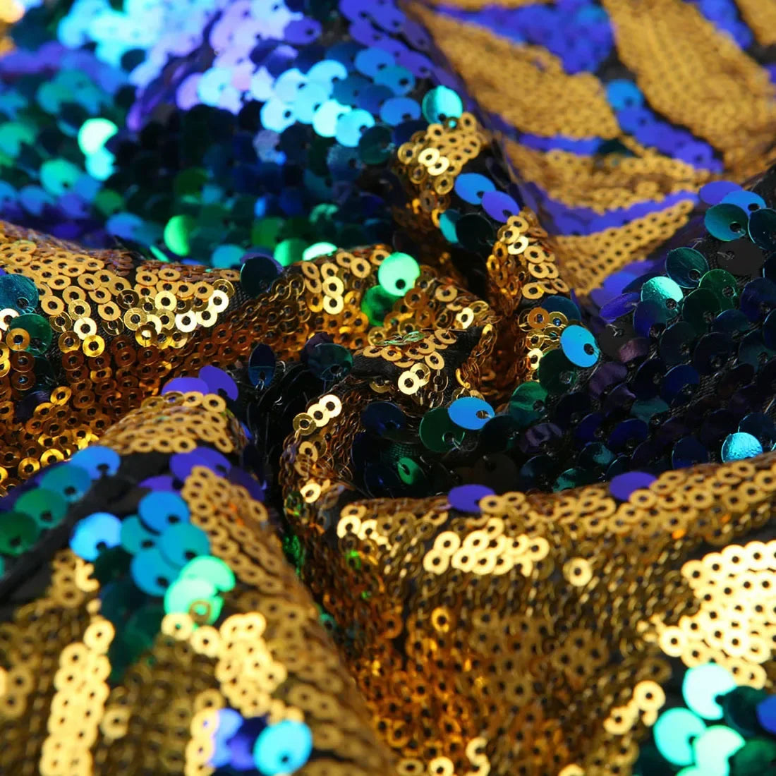 Men's blazer with sequins and floral pattern – Elegant party & event jacket in extravagant design
