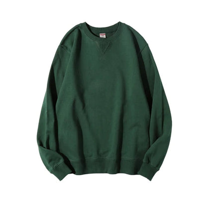 Unisex basic crew-neck sweatshirt gray