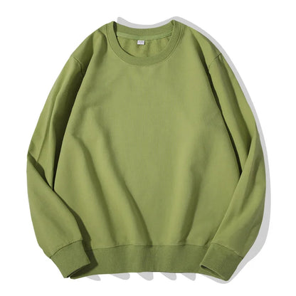 Unisex long-sleeve sweatshirt crew-neck sweater multicolored