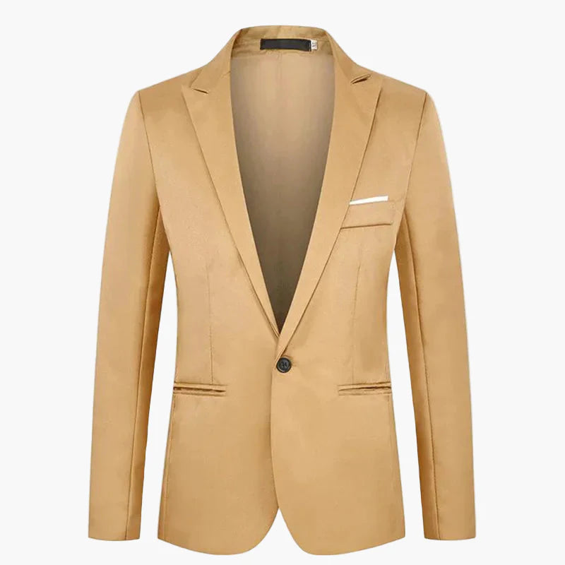 Elegant men's business suit – modern slim fit design, perfect for office & events