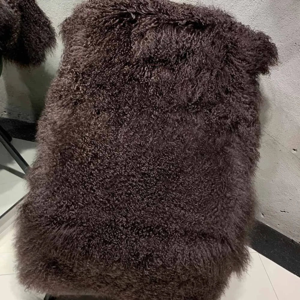 Women's Coat with Long Faux Fur Collar Long Sleeve Fluffy Teddy Coat
