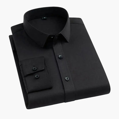 Men's Business Stretch Shirt – Modern, Comfortable Long-Sleeve Shirt for Office & Everyday Use