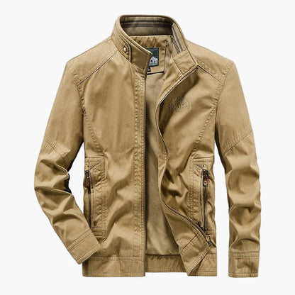 Men's casual jacket with stand-up collar – stylish transitional jacket for everyday and business