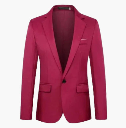Elegant men's blazer – classic business and casual jacket