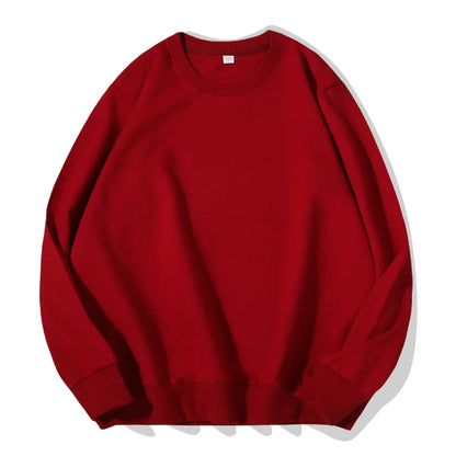 Unisex long-sleeve sweatshirt crew-neck sweater multicolored