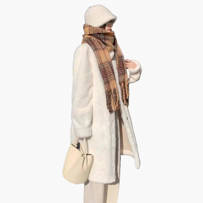 Women's Luxury Vintage Coat – Elegant Winter Style for Everyday and Special Occasions