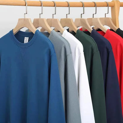 Unisex basic crew-neck sweatshirt gray