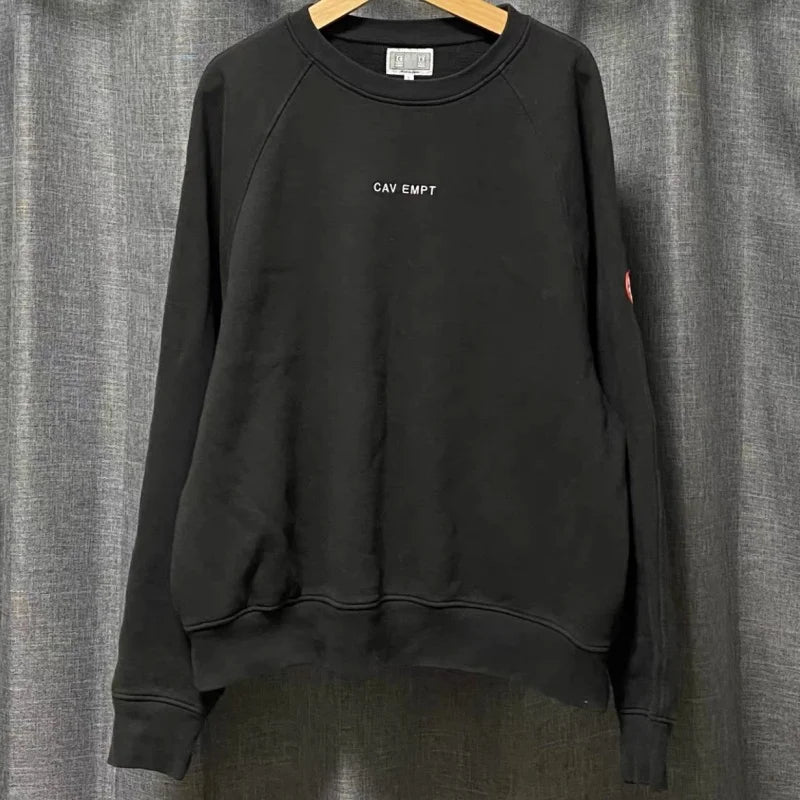 Unisex long-sleeve crew-neck sweatshirt with print