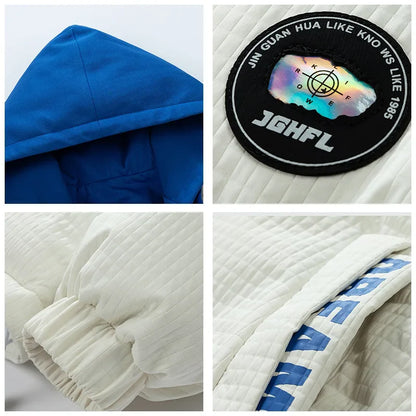 Herren Winter Steppjacke mit Kapuze – Modischer Freizeitmantel für kalte Tage