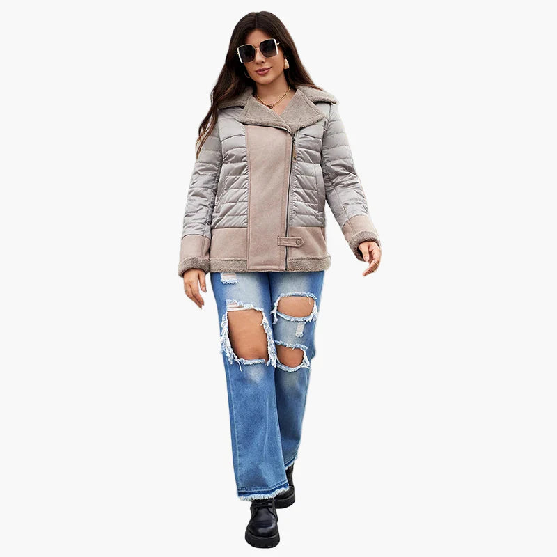 Damen Winterjacke im modernen Streetstyle – Ideal für kalte Tage, Plus Size verfügbar