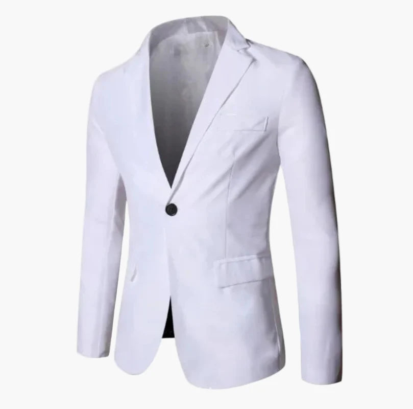 Elegant men's blazer – classic business and casual jacket