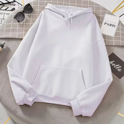 Unisex oversized hooded sweatshirt with kangaroo pocket
