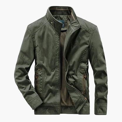 Men's casual jacket with stand-up collar – stylish transitional jacket for everyday and business
