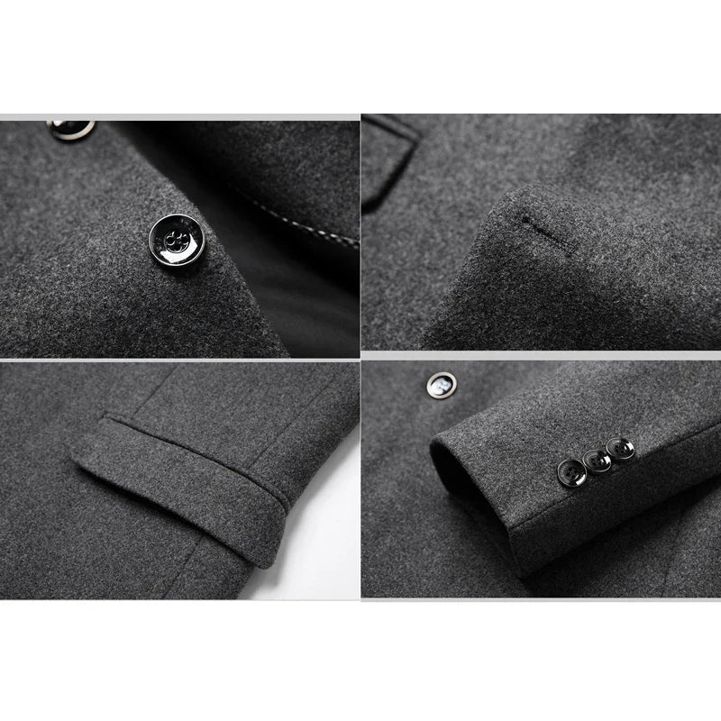Men's Business Blazer Modern Fit – Elegant Jacket for Office and Leisure