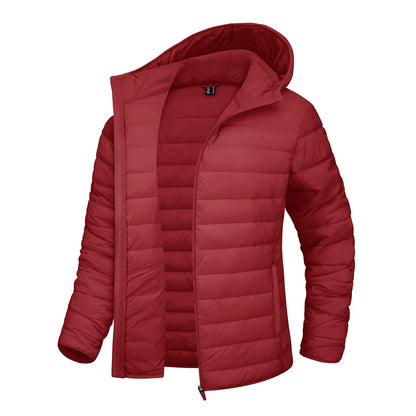 Damen Steppjacke mit Kapuze, Reißverschluss, Gelb
