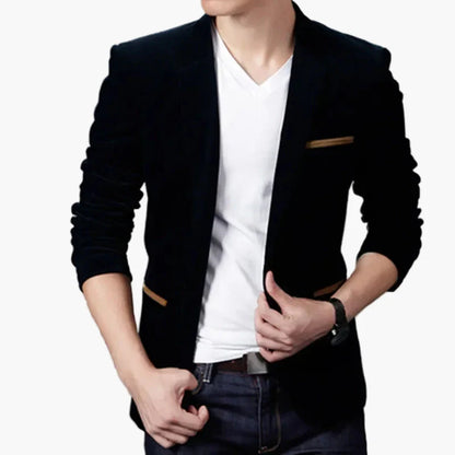 Men's Slim Fit Blazer – Modern Casual and Business Look