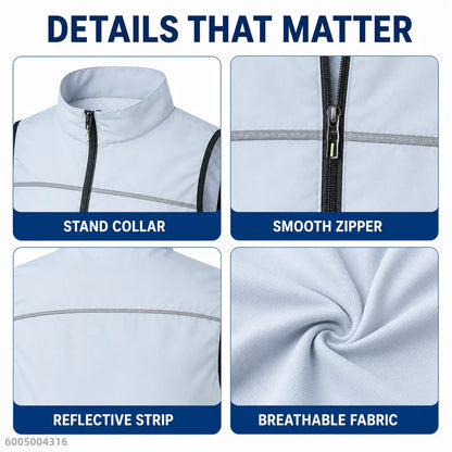 Cooling vest with fans for men and women, lightweight vest