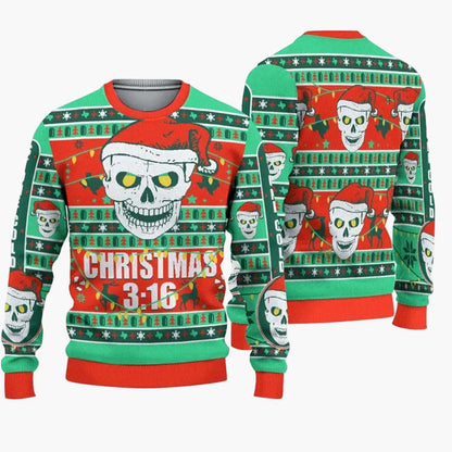 Herren Ugly Christmas Sweater – Lustiger Weihnachtspullover mit Spruch