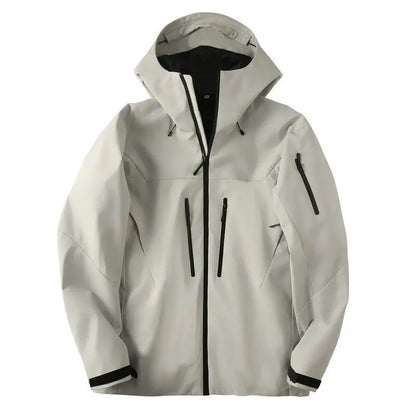 Unisex Kapuzenjacke mit Reißverschlusstaschen – Atmungsaktive Outdoor-Jacke