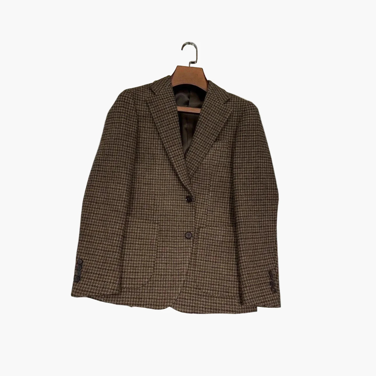 Men's checkered blazer in classic business style – elegant casual and office outfit