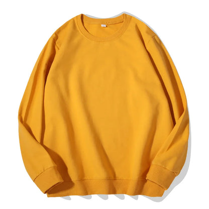 Unisex long-sleeve sweatshirt crew-neck sweater multicolored
