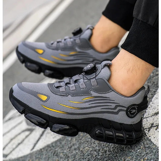 Herren Komfort-Sneaker mit Luftpolstersohle – Sportlicher Freizeitschuh für Alltag und Arbeit