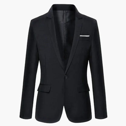 Elegant men's blazer – classic business and casual jacket