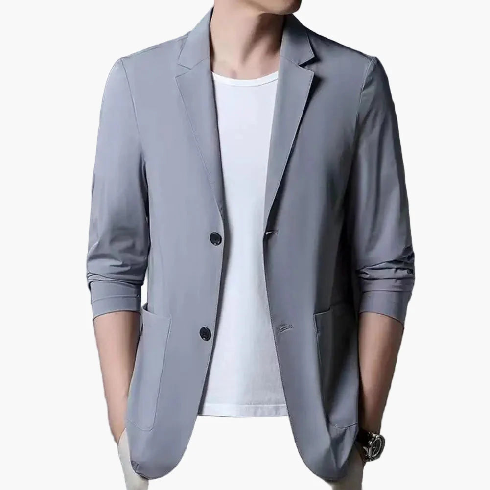 Men's Modern Casual Blazer – Elegant Blazer for Office and Everyday Use