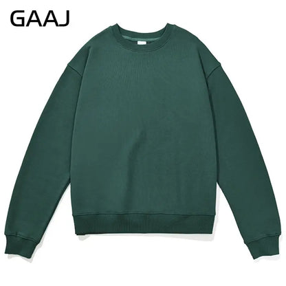 Unisex long-sleeve crew-neck sweatshirt, casual sweater