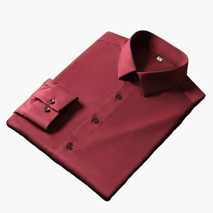 Men's Business Casual Shirt – Modern Slim Fit Shirt for Office and Everyday Use