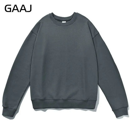 Unisex long-sleeve crew-neck sweatshirt, casual sweater