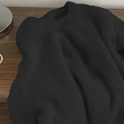 Women's Cozy Crew-Neck Long-Sleeve Soft-Knit Sweater