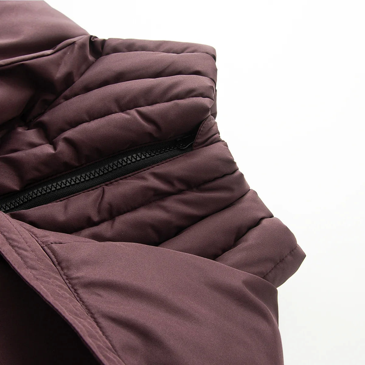Damen Steppjacke mit Gürtel & hohem Kragen – Winterjacke