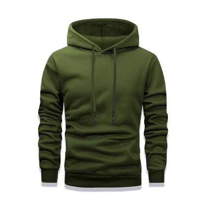 Unisex hoodie with kangaroo pocket and drawstring