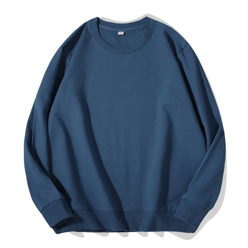 Unisex long-sleeve sweatshirt crew-neck sweater multicolored