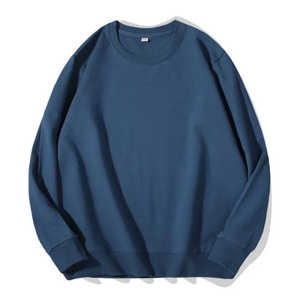 Unisex long-sleeve sweatshirt crew-neck sweater multicolored
