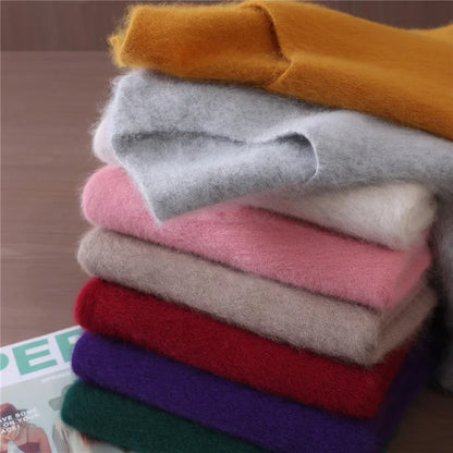 Soft V-Neck Long-Sleeve Sweater