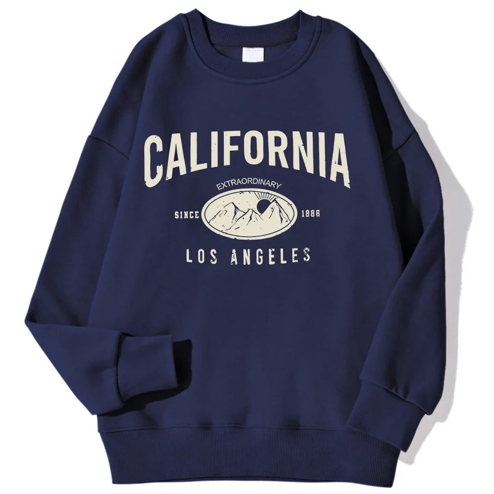 Unisex Sweatshirt Rundhals mit Print – Diverse Farben