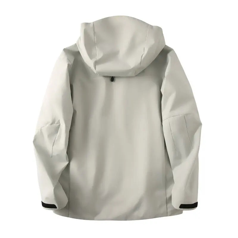 Unisex Kapuzenjacke mit Reißverschlusstaschen – Atmungsaktive Outdoor-Jacke