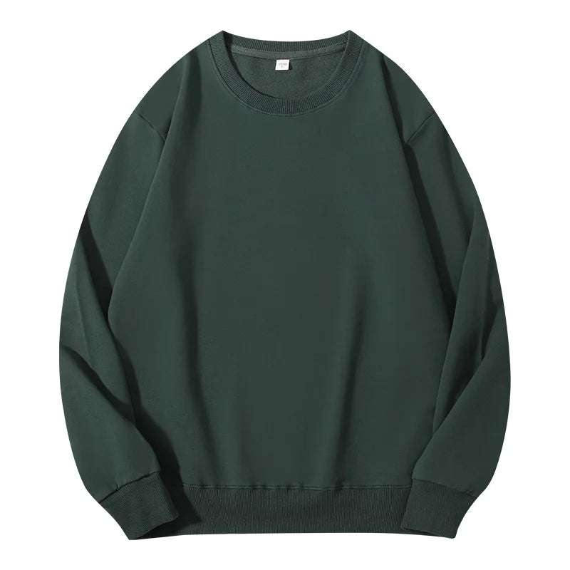 Unisex long-sleeve sweatshirt crew-neck sweater multicolored