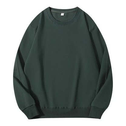 Unisex long-sleeve sweatshirt crew-neck sweater multicolored