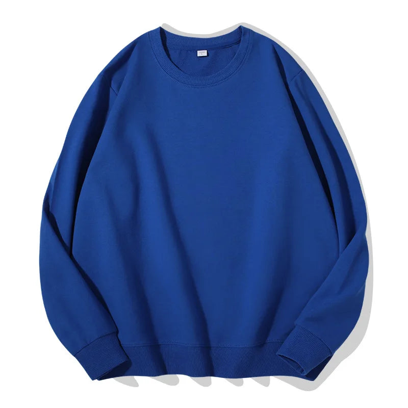 Unisex long-sleeve sweatshirt crew-neck sweater multicolored