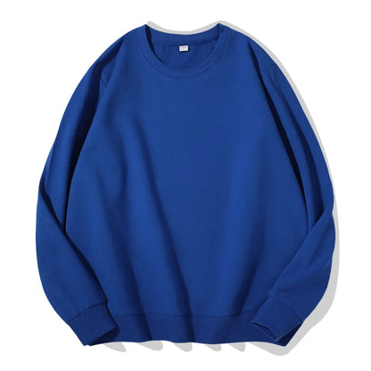 Unisex long-sleeve sweatshirt crew-neck sweater multicolored