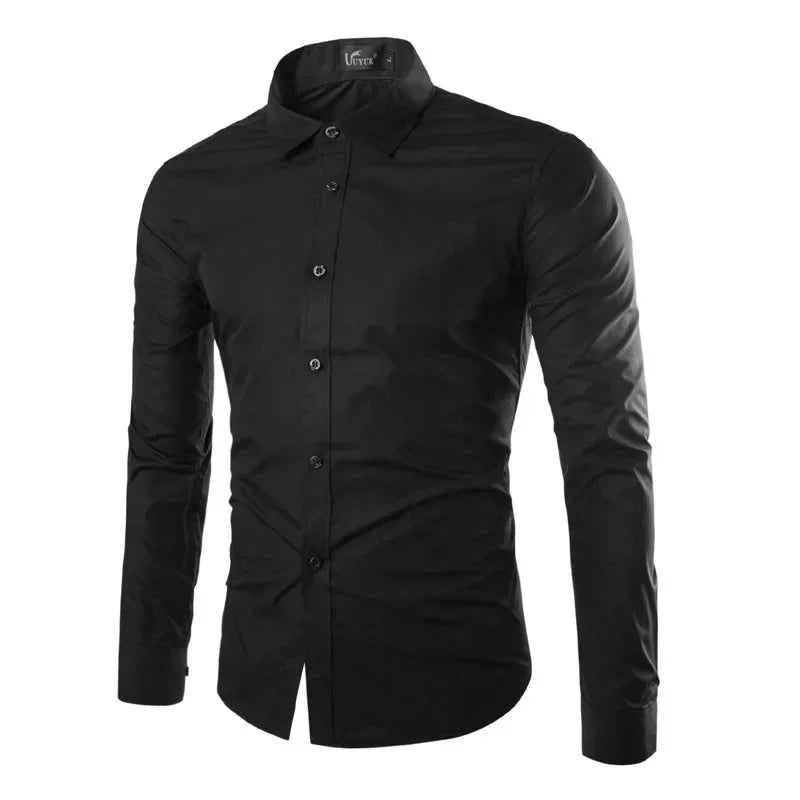 Men's Business Casual Shirt Modern Slim Fit – Stylish Shirt for Office and Everyday Use