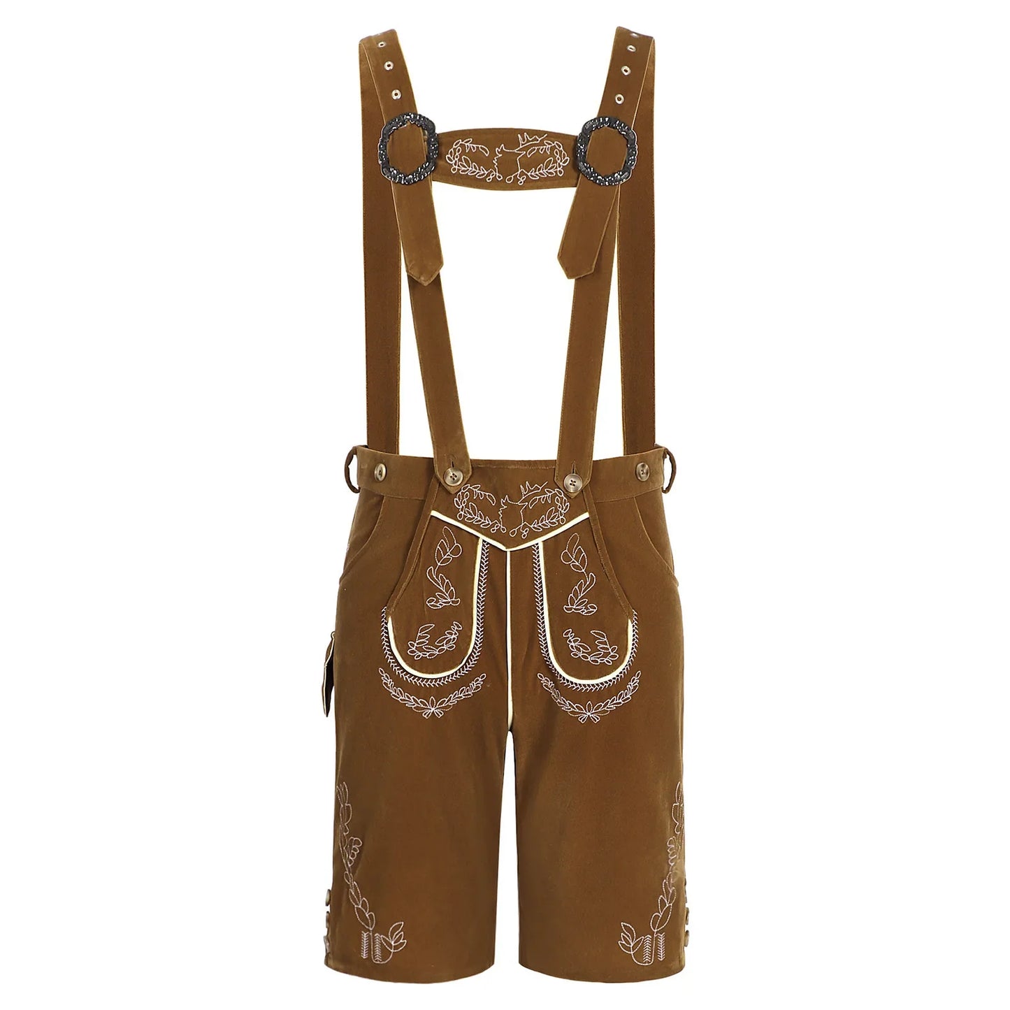 Traditional velvet vest brown green red black men’s Oktoberfest