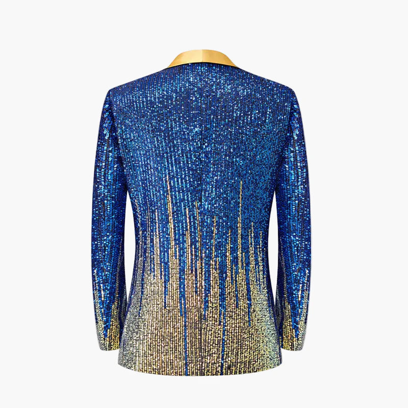 Men's Tuxedo Jacket – Sparkling, Modern, For Stage and Events, Extravagant Design