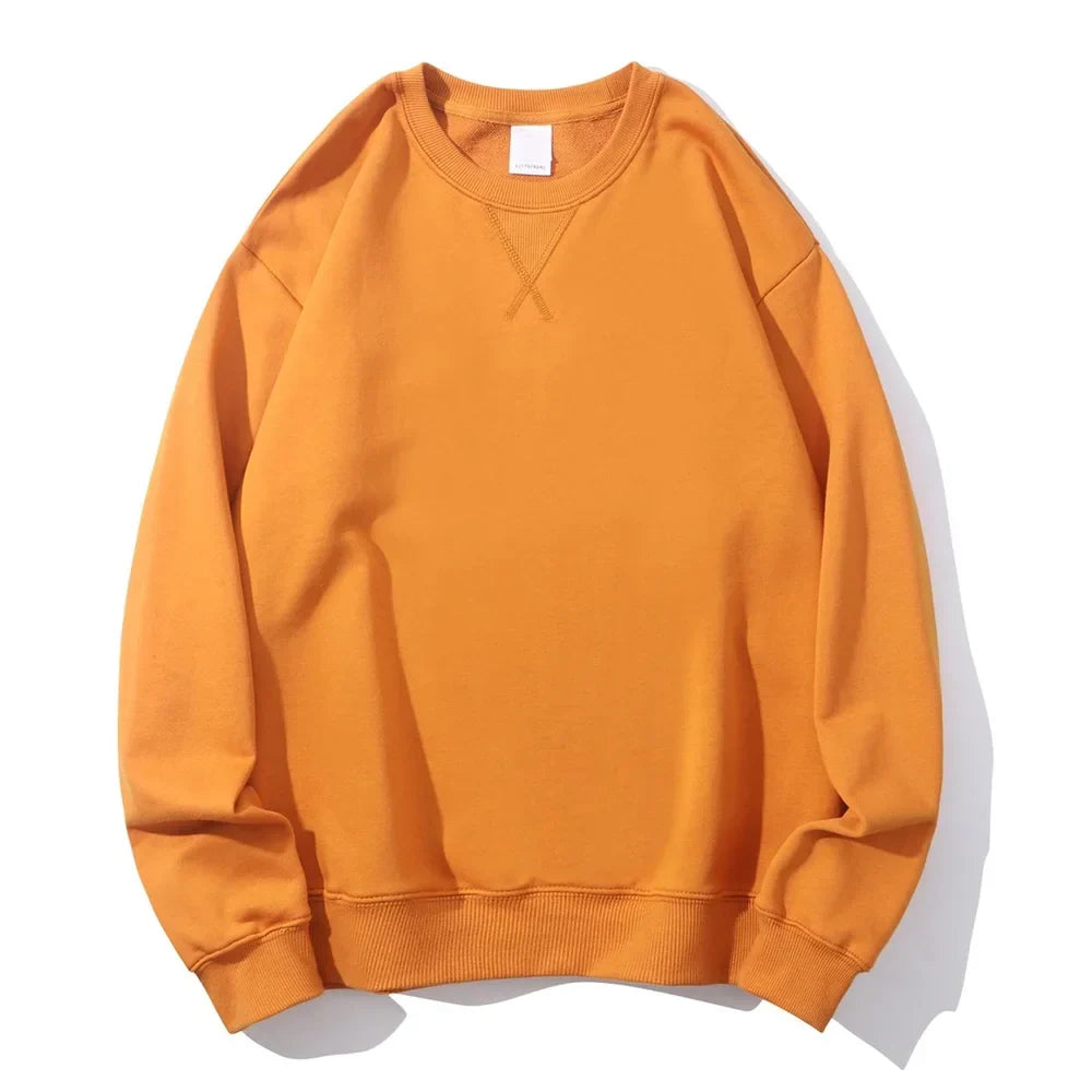 Unisex basic crew-neck sweatshirt gray