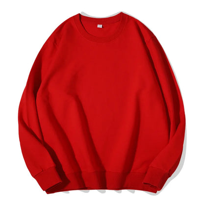 Unisex long-sleeve sweatshirt crew-neck sweater multicolored